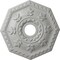 Ekena Millwork Nottingham Ceiling Medallion (Fits Canopies up to 4 5/8"), 18"OD x 3 1/2"ID x 1 1/2"P, Frost CM18NTFRF - alternate 1